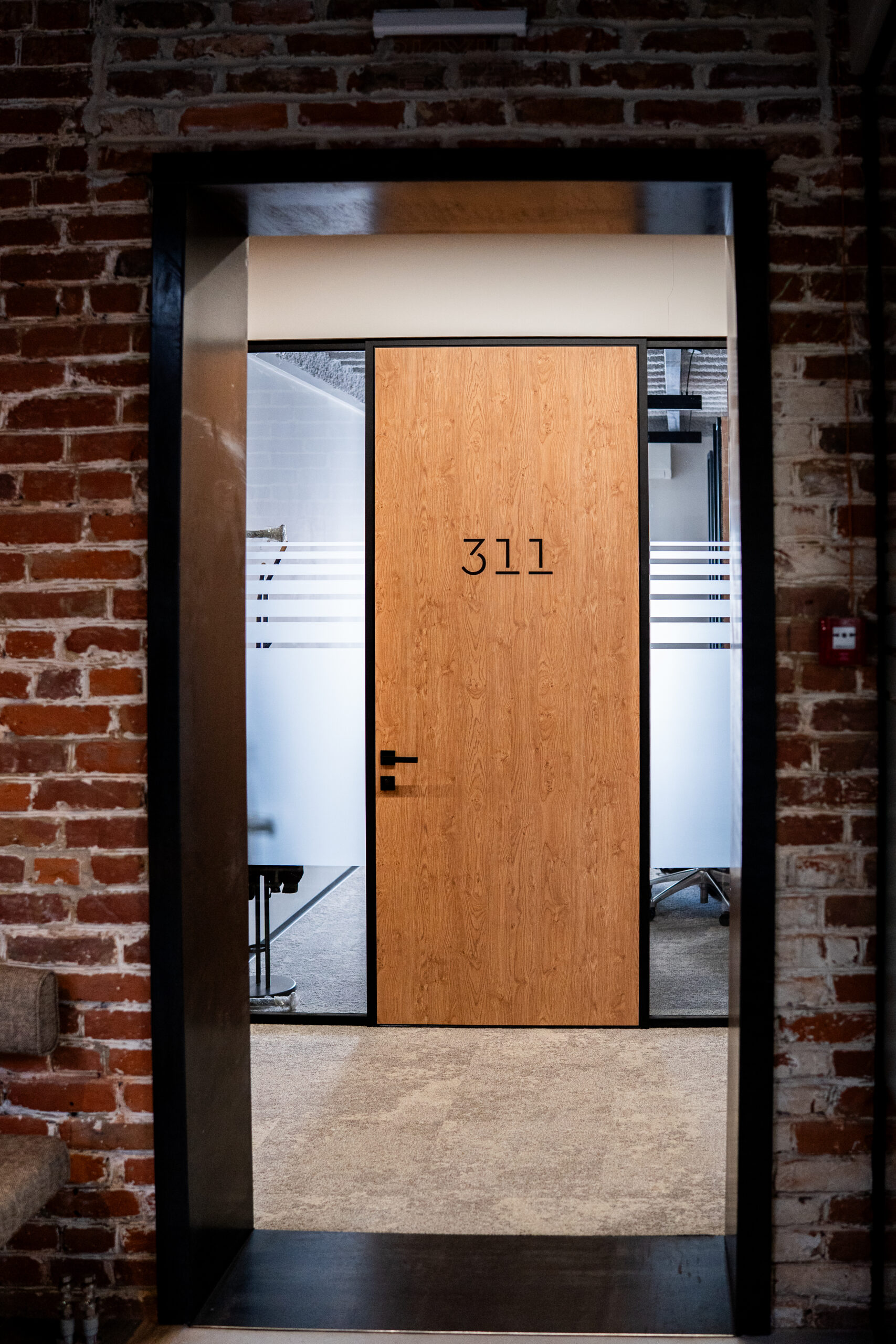 Двері з HPL, проєкт Loft, дизайн-бюро Hochu Rayu